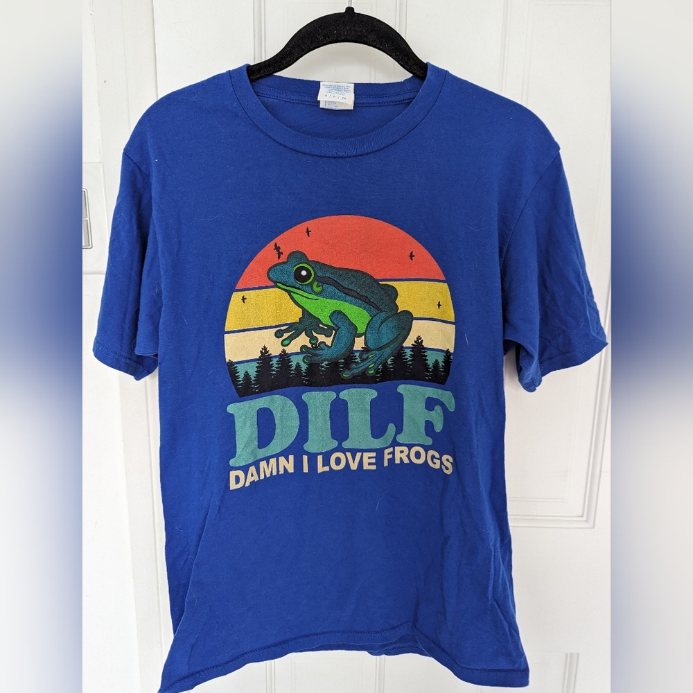 DILF damn I love frogs shirt